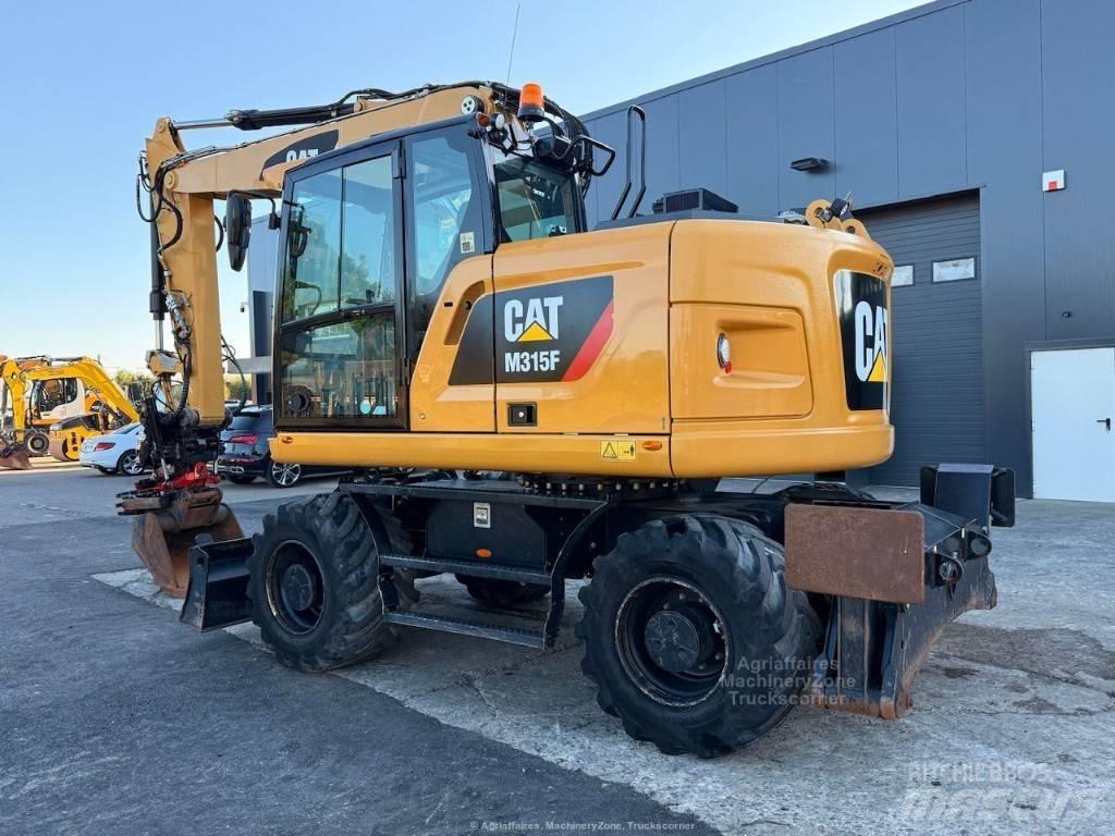 CAT M315F Gravemaskiner på hjul