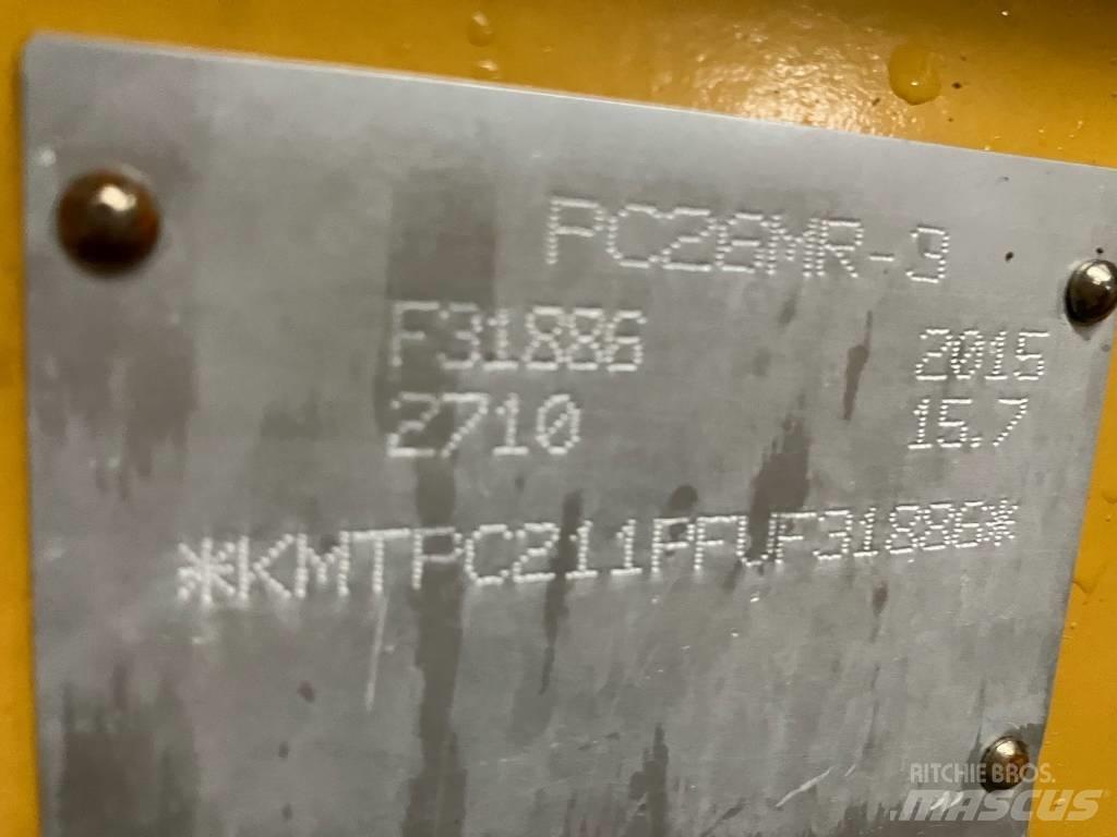 Komatsu PC 26 MR-3 Minigravemaskiner