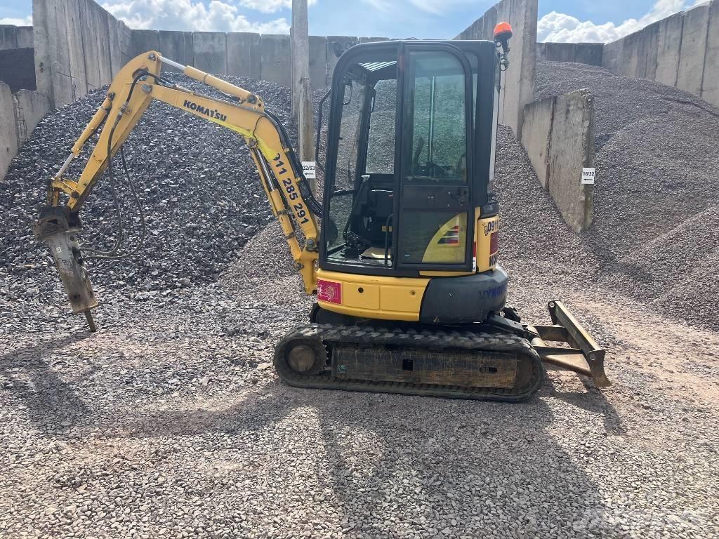 Komatsu PC 26 MR-3 Minigravemaskiner