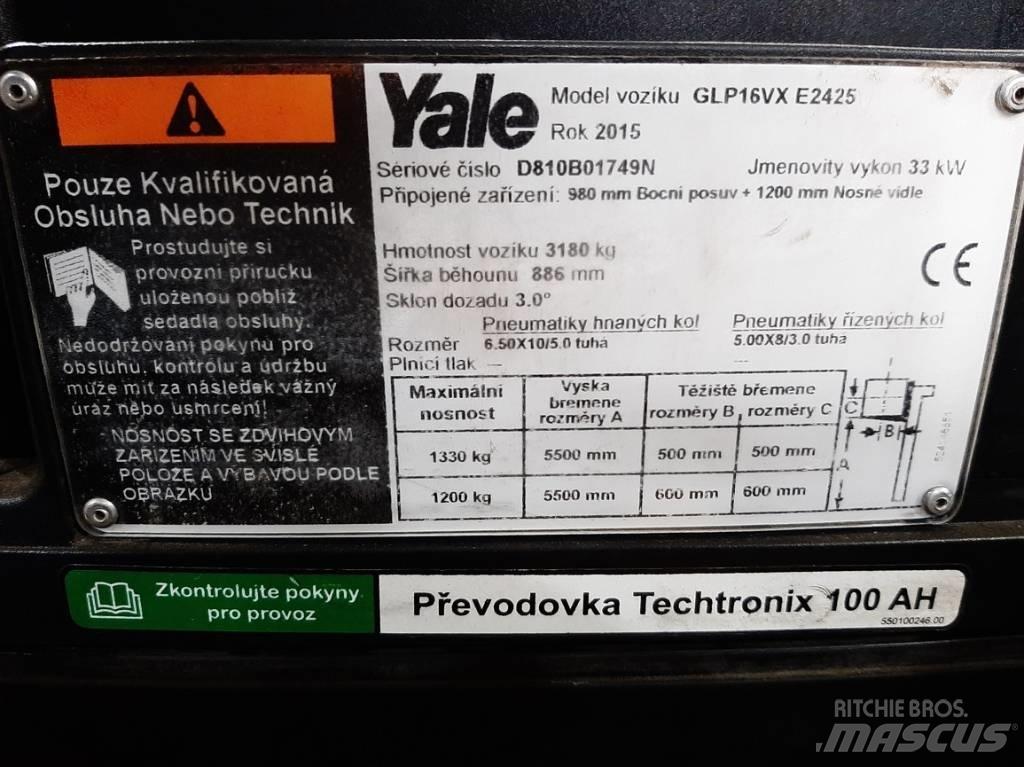 Yale GLP16VX LPG gaffeltrucks