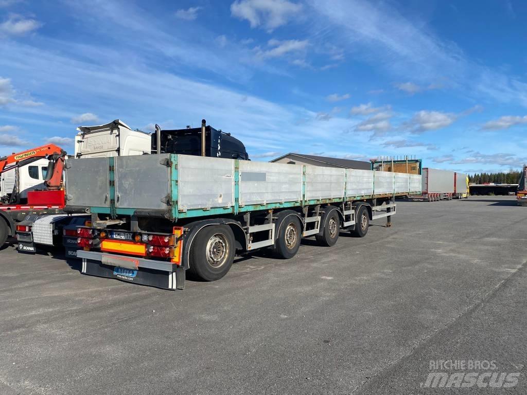 Närko puoliperävaunu Semi-trailer med lad/flatbed