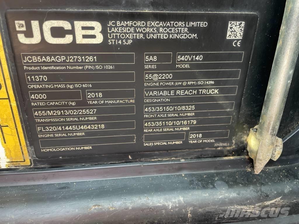 JCB 540-140 Teleskoplæssere