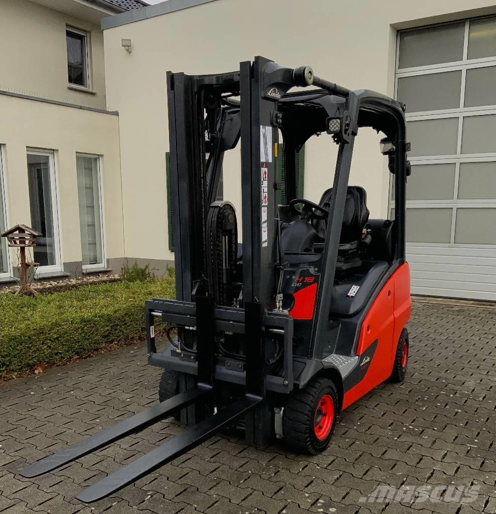 Linde H18T-01 LPG gaffeltrucks