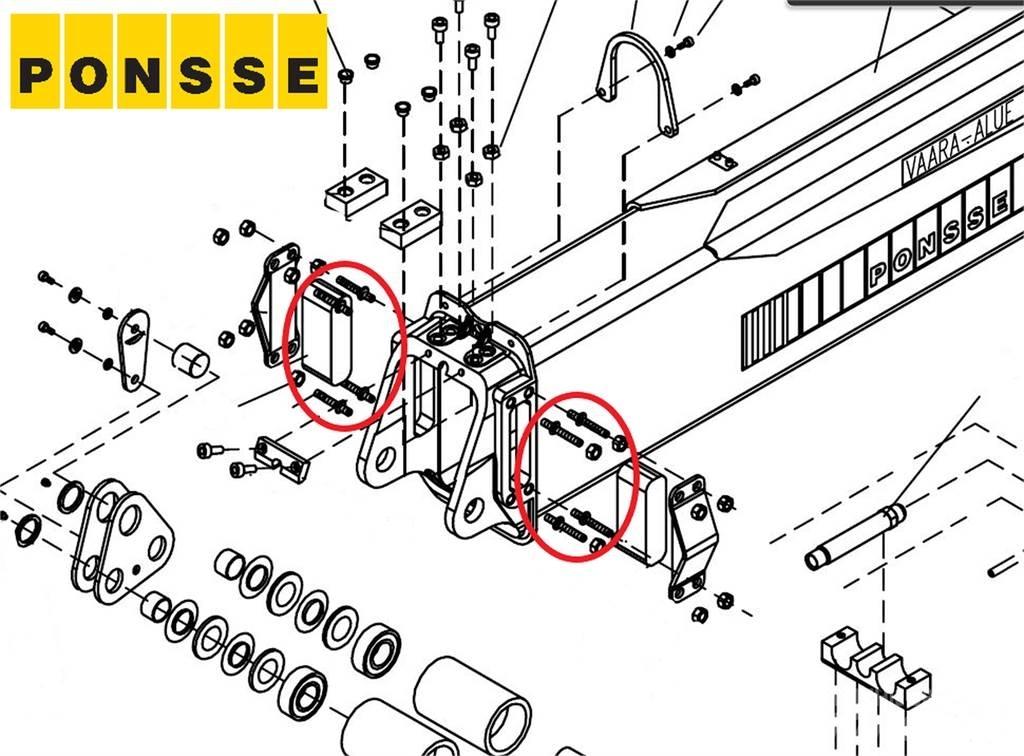 Ponsse P19096 Kraner til udkørselsmaskiner