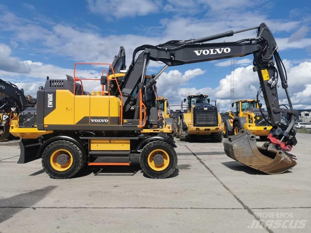 Volvo EW 160 E Gravemaskiner på hjul