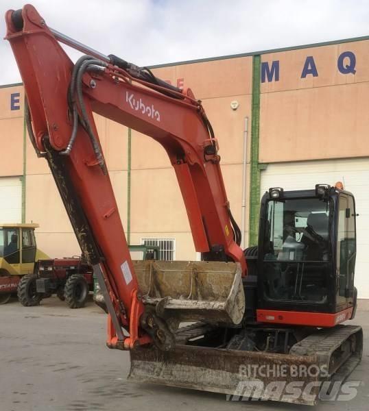 Kubota KX 080-4 Midi-gravemaskiner 7t - 12t