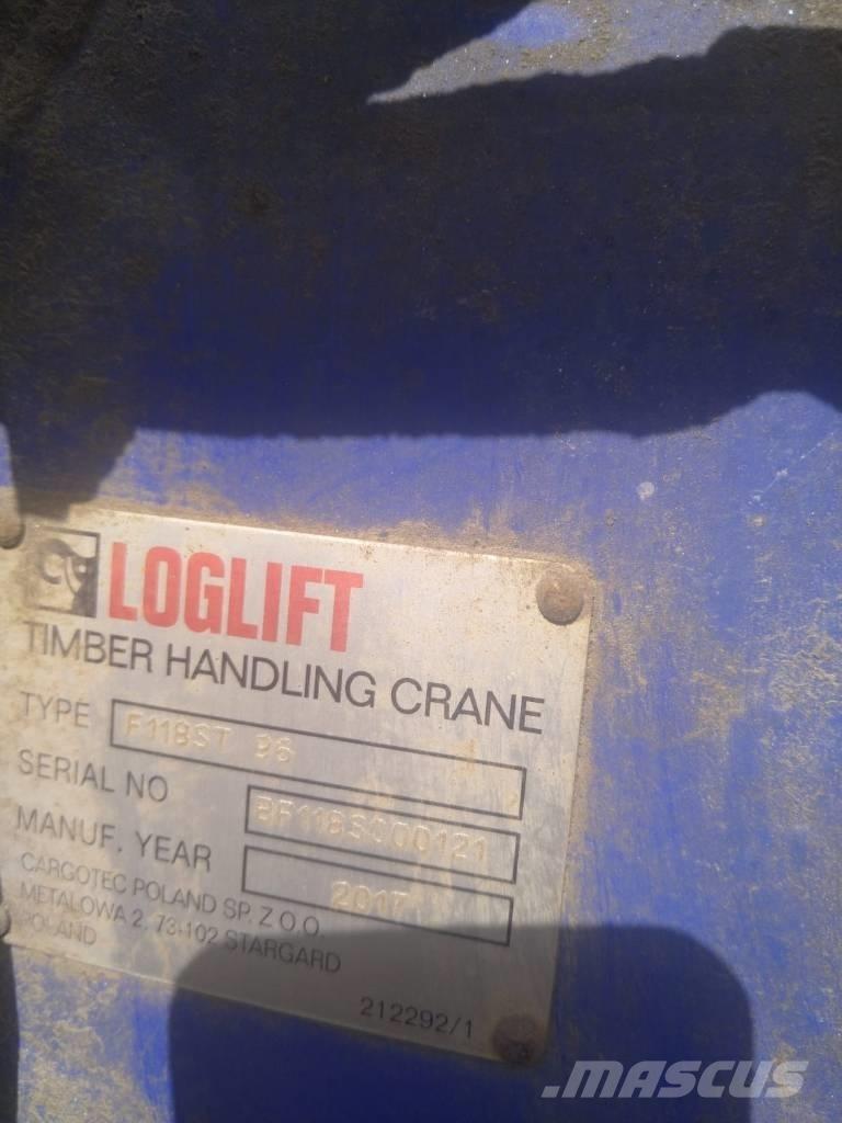 Loglift F118ST Skovkraner