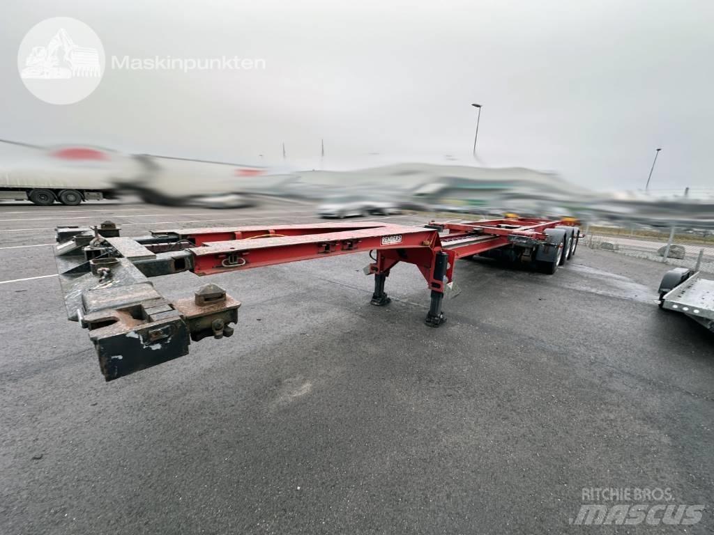 Renders RPS 10 Semi-trailer med containerramme