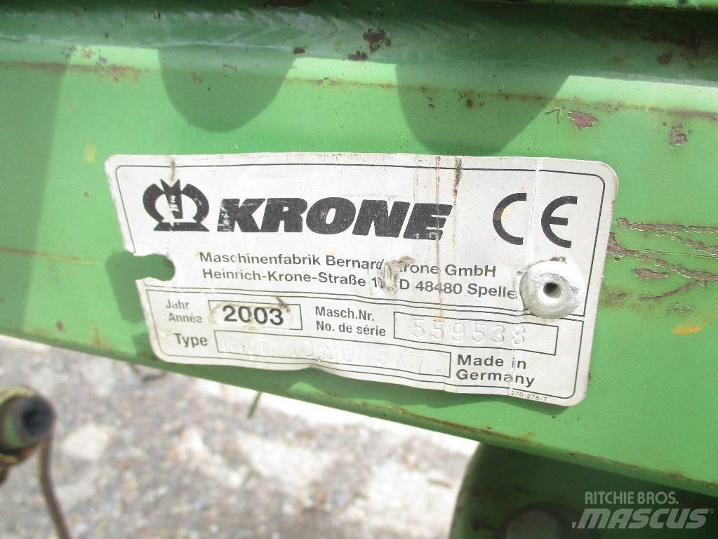 Krone KWT 10.50/8x7 River og høvendere