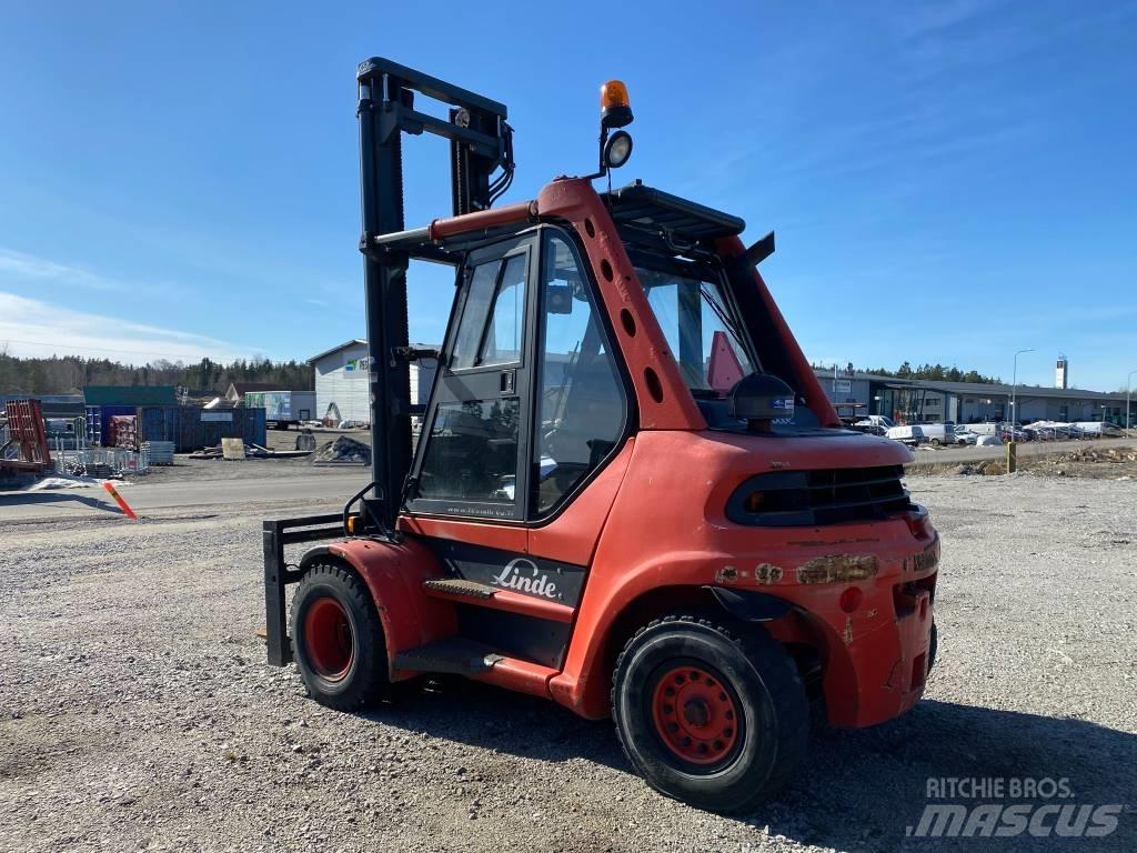 Linde H80D-03 Diesel gaffeltrucks
