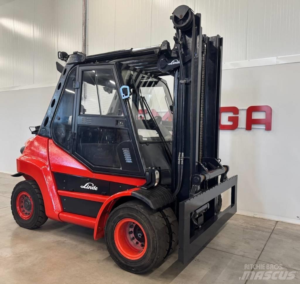 Linde 10728 - H60T LPG gaffeltrucks