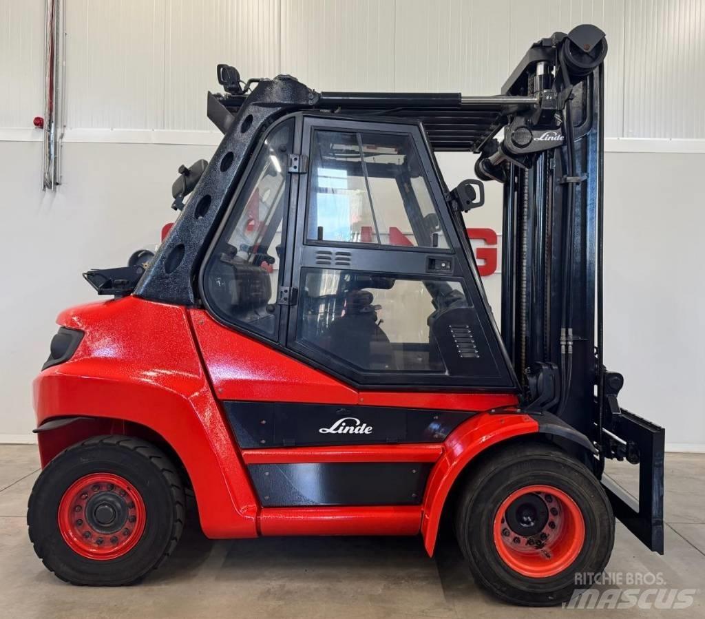 Linde 10728 - H60T LPG gaffeltrucks