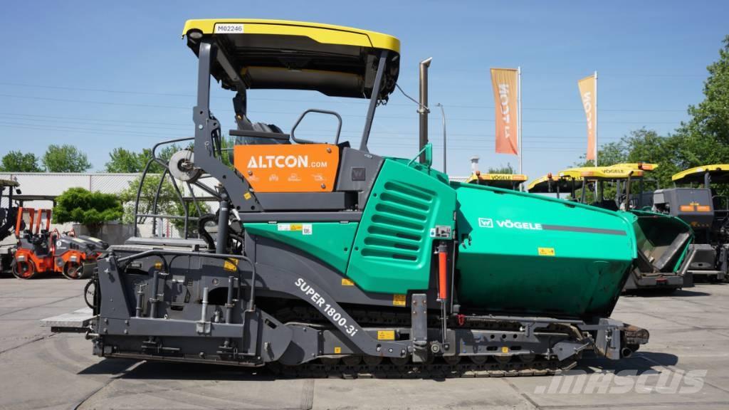 Vögele SUPER 1800-3I Asfaltudlæggere