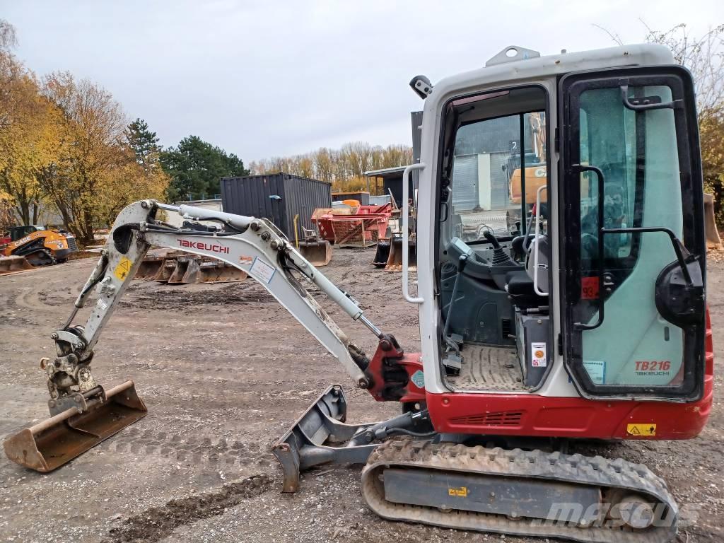 Takeuchi TB 216 Minigravemaskiner