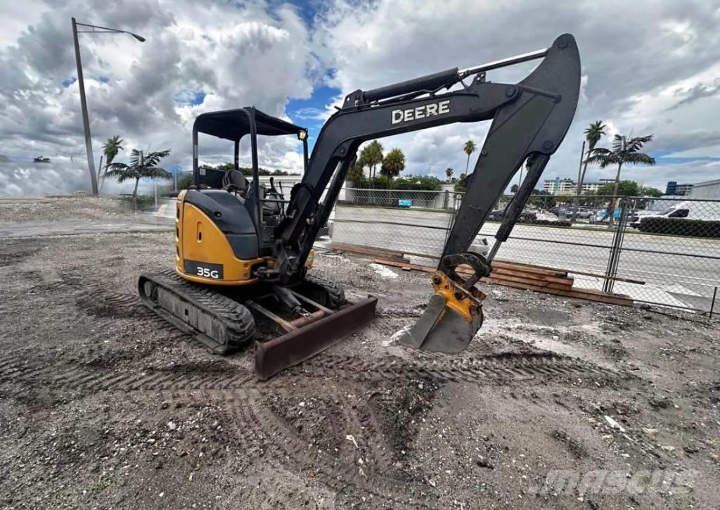 John Deere 35 G Gravemaskiner på larvebånd