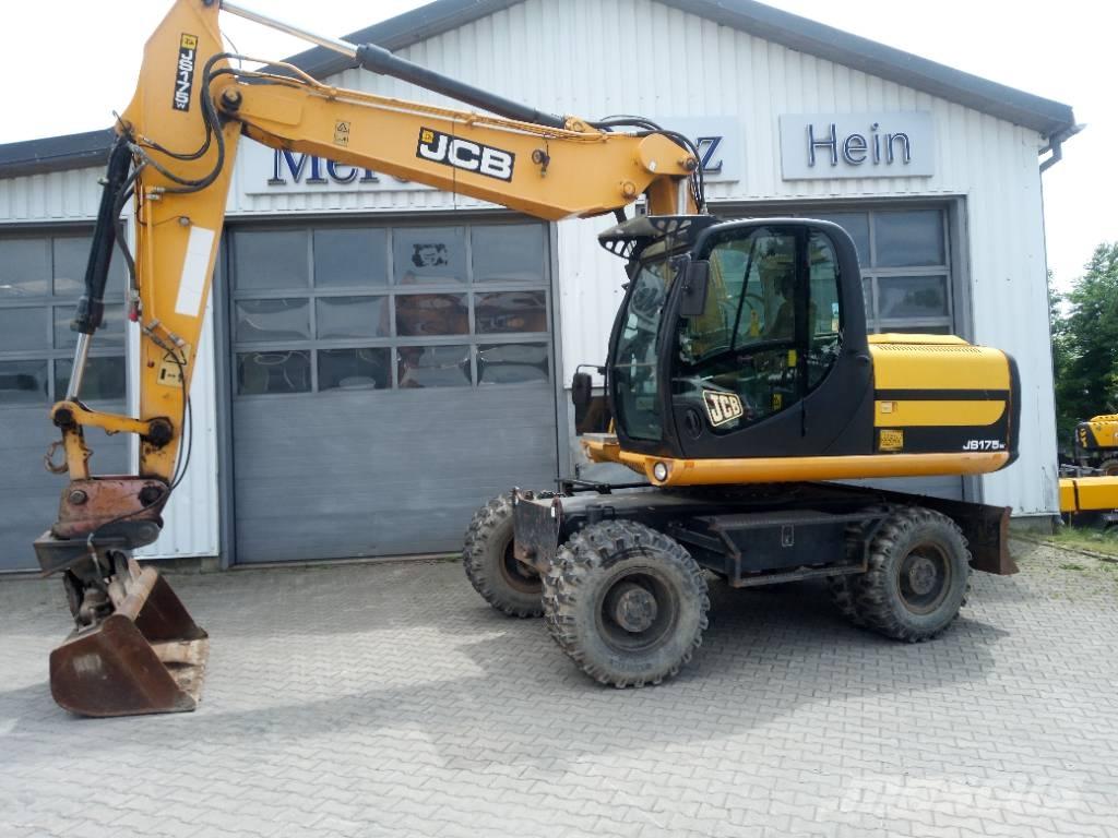 JCB JS 175 W Gravemaskiner på hjul
