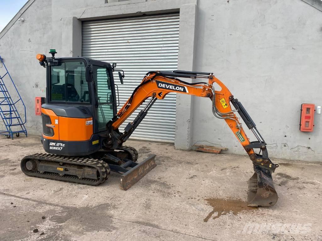Develon DX 27 Z-7 Minigravemaskiner