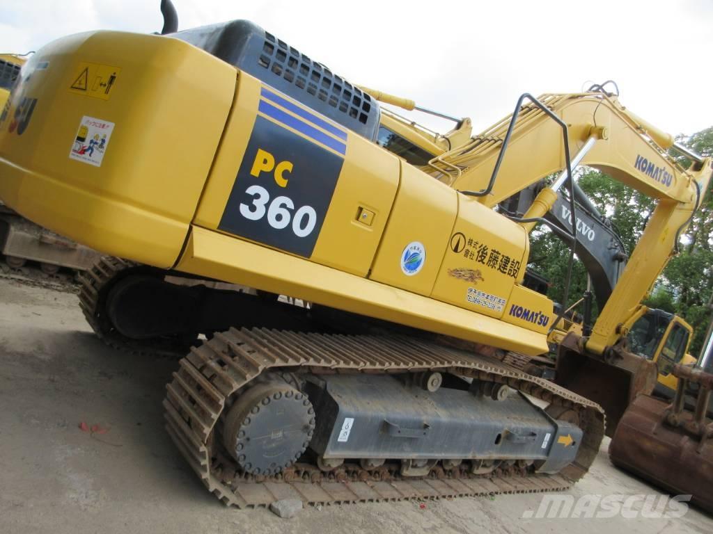 Komatsu PC 360-7 Gravemaskiner på larvebånd