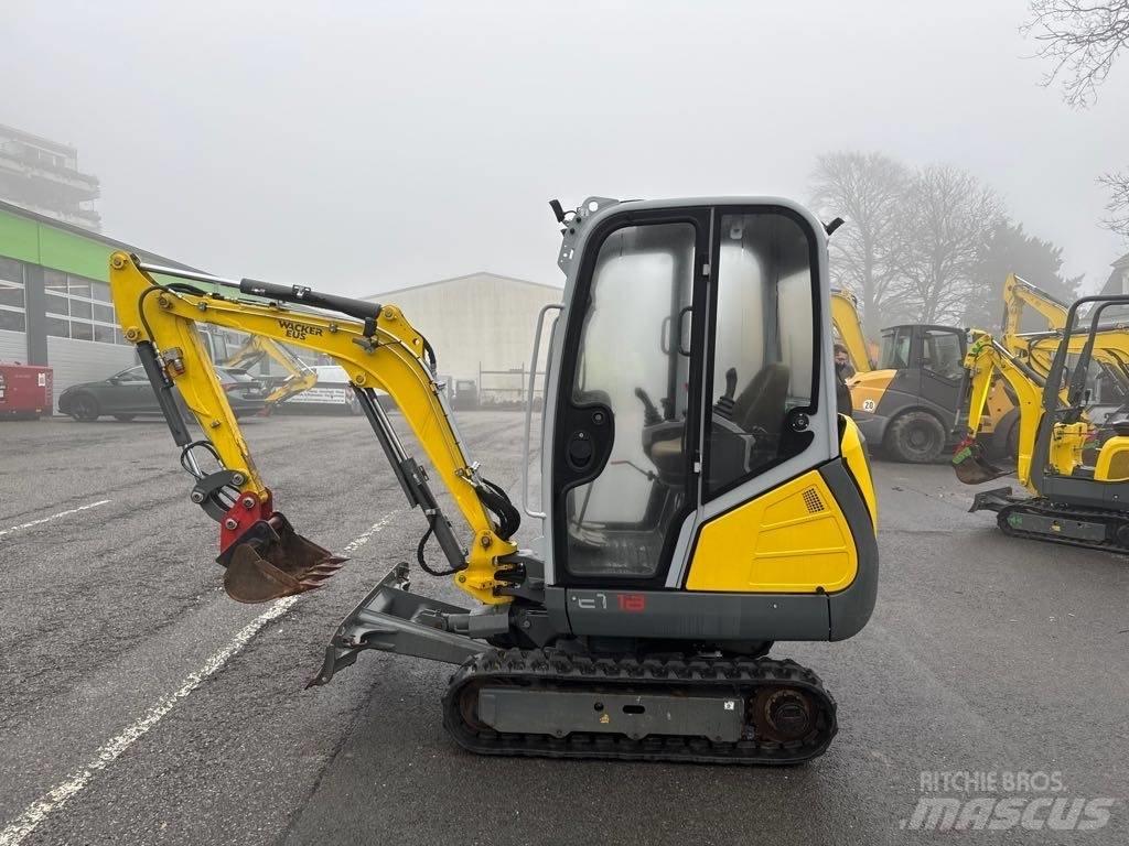 Wacker Neuson ET18 Gravemaskiner på larvebånd