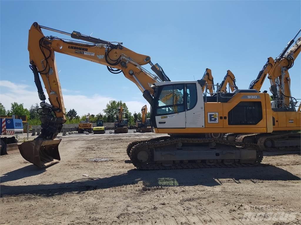 Liebherr R930 Gravemaskiner på larvebånd