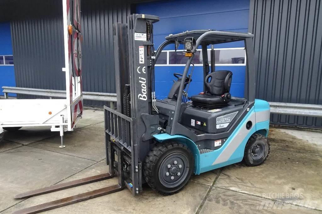 Baoli KBD25 Diesel . Gaffeltrucks - andre