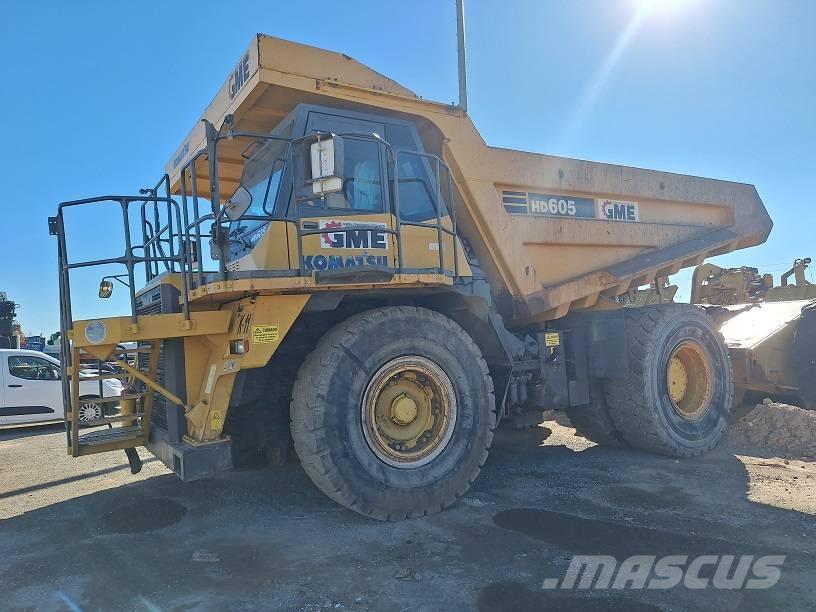 Komatsu HD605-7EO Knækstyrede dumpere