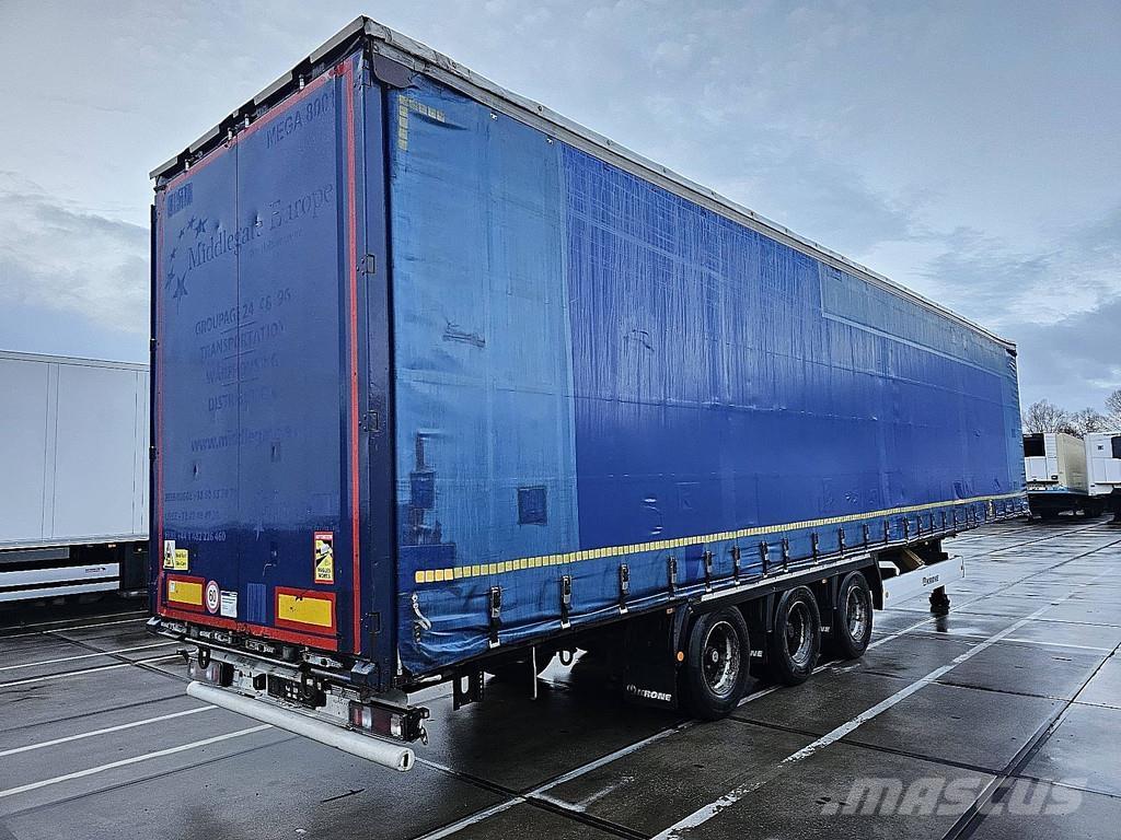 Krone SD Semi-trailer med Gardinsider