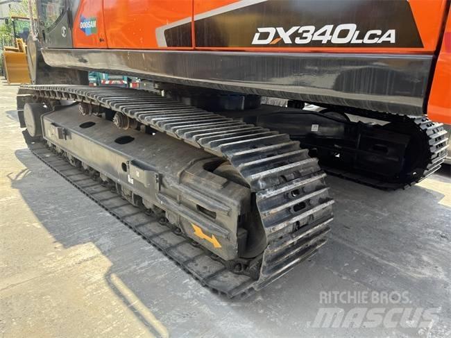 Doosan DX 340 LC Gravemaskiner på larvebånd