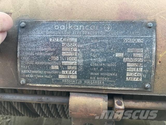 Peiner SMK108/2 Krandele og udstyr