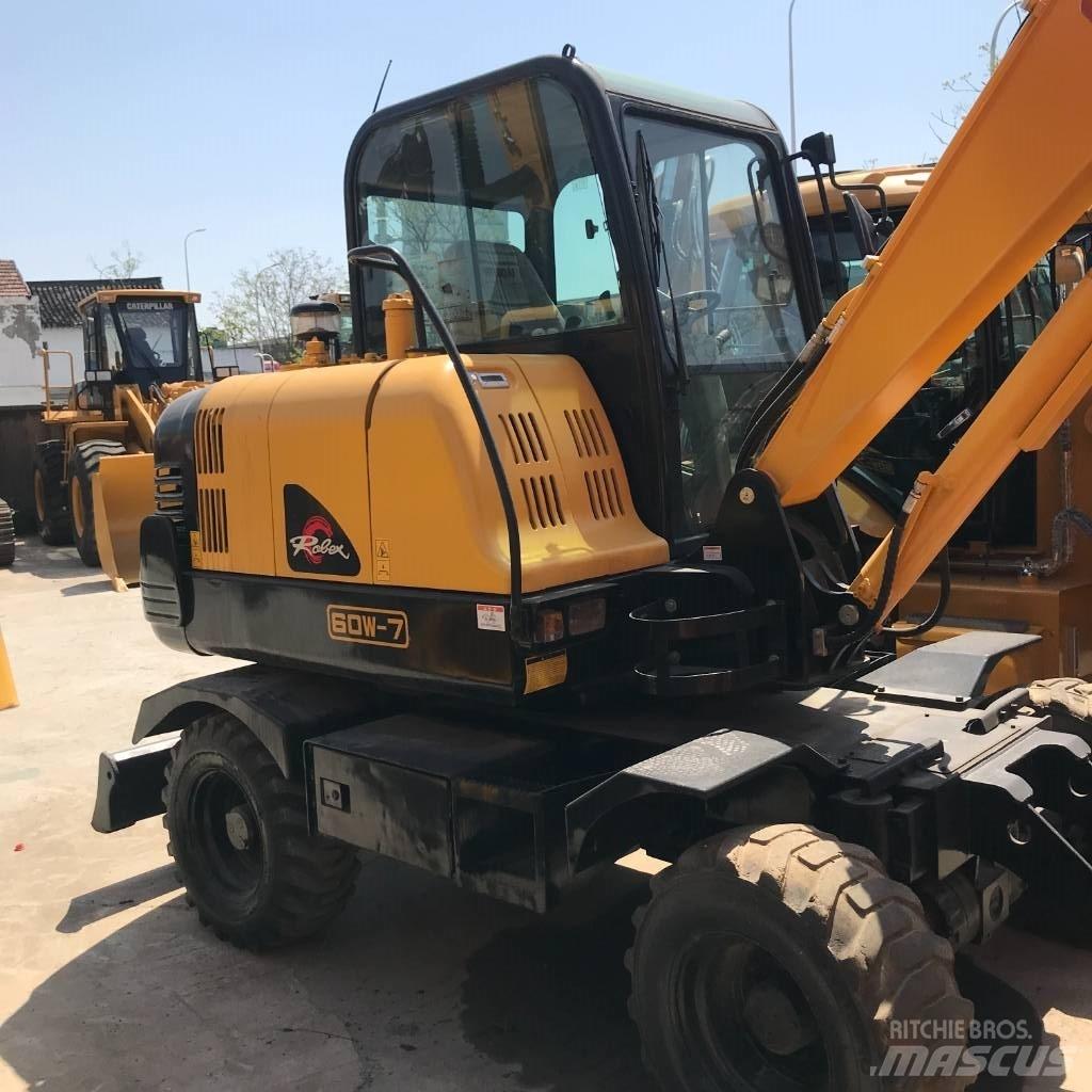 Hyundai Robex 60-7 Gravemaskiner på hjul
