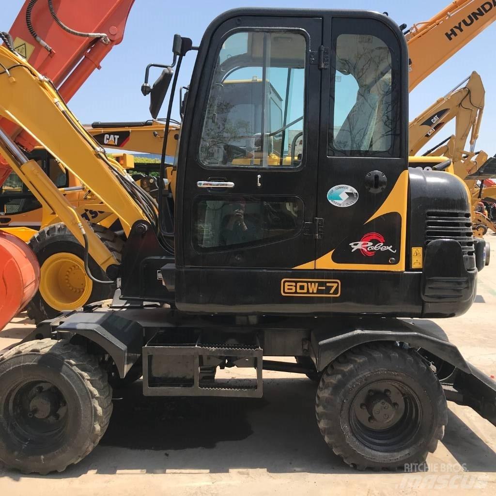 Hyundai Robex 60-7 Gravemaskiner på hjul