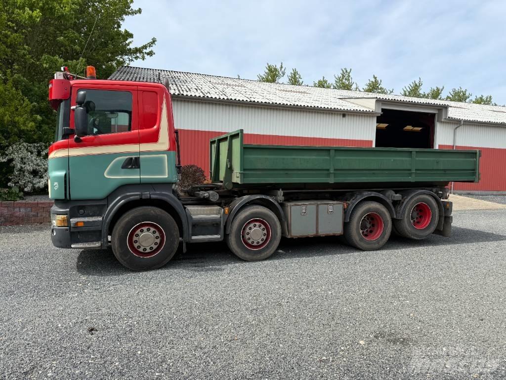 Scania R500 8x2 Demonterbare/wirehejs lastbiler