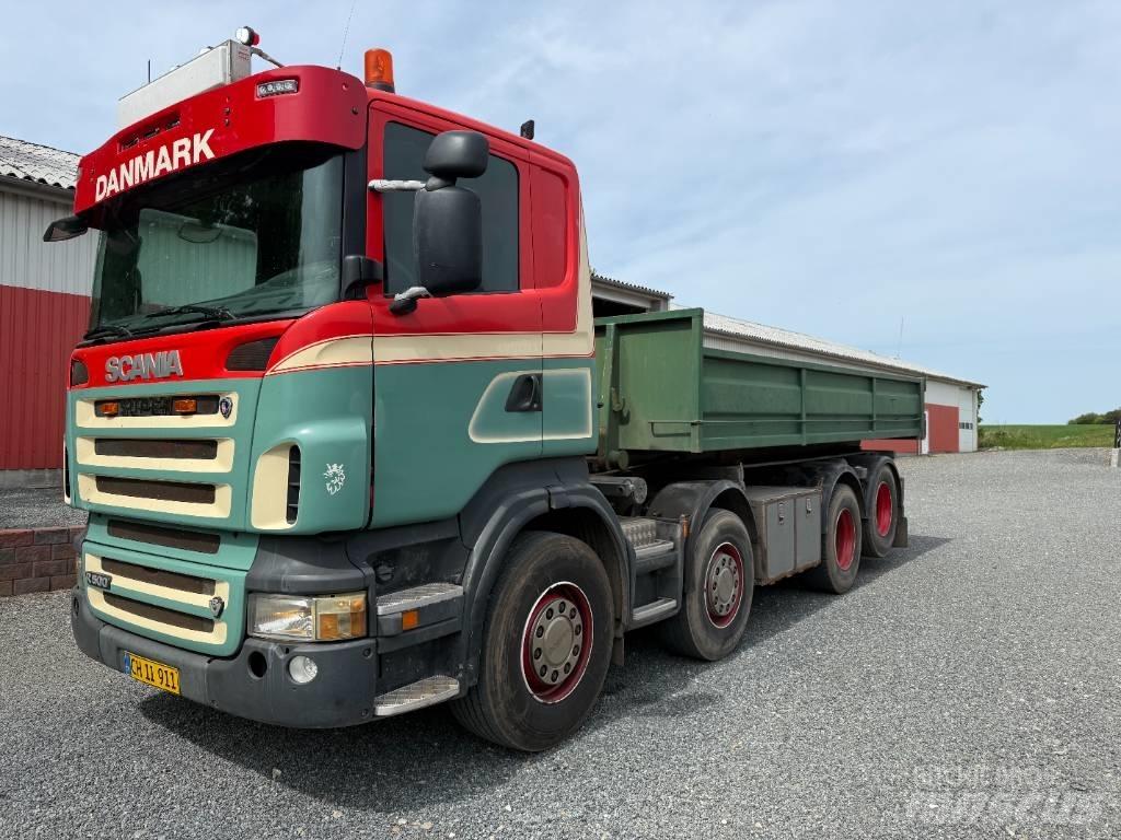 Scania R500 8x2 Demonterbare/wirehejs lastbiler