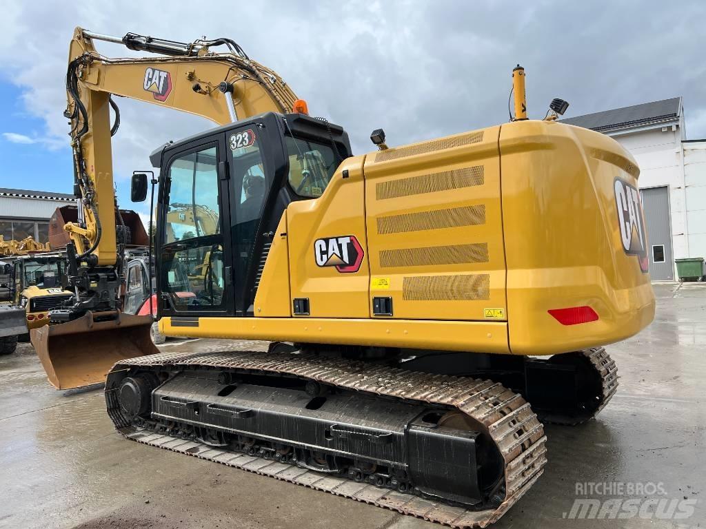 CAT 323 Next Gen Gravemaskiner på larvebånd