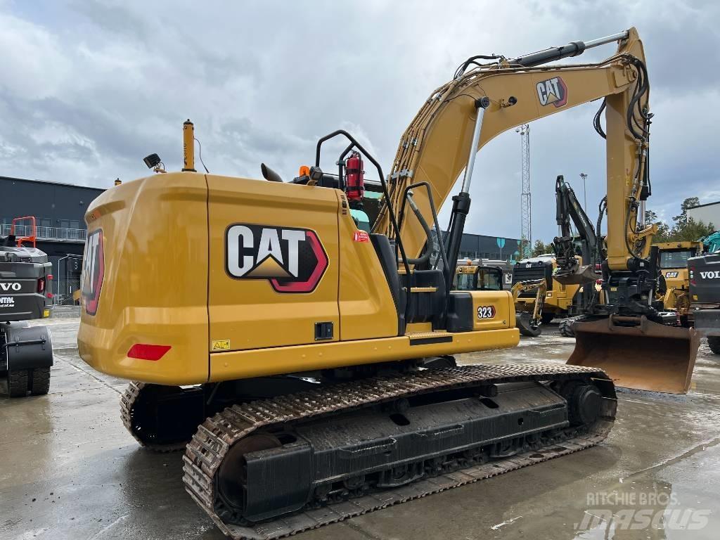 CAT 323 Next Gen Gravemaskiner på larvebånd
