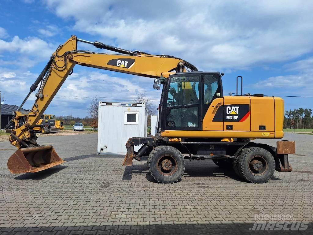 CAT M 318 F Gravemaskiner på hjul
