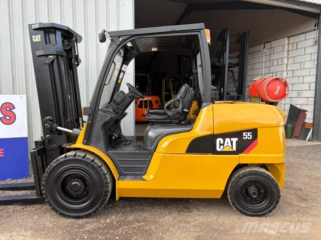 CAT GP55NT LPG gaffeltrucks