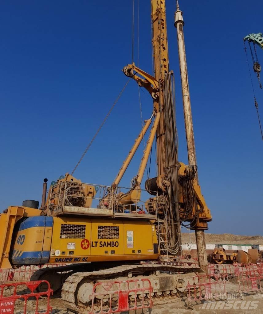 Bauer BG 40 Tunge bor