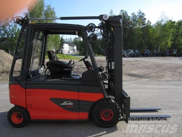 Linde E25L El gaffeltrucks