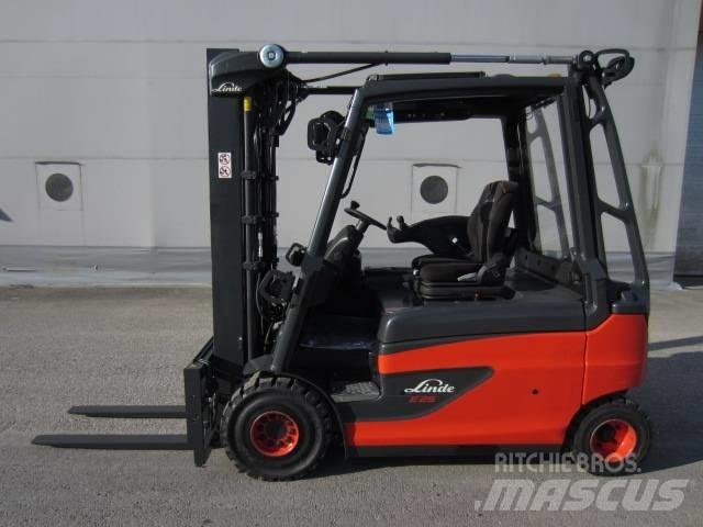 Linde E25L El gaffeltrucks