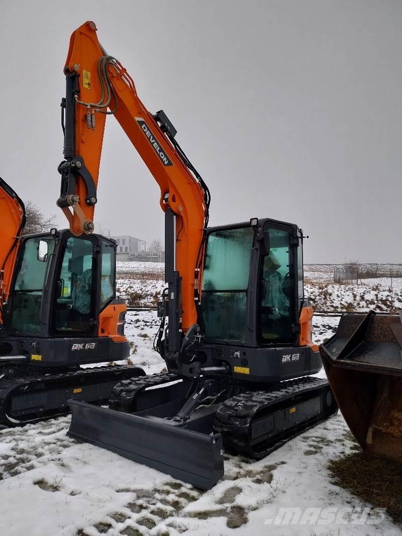 Develon DX63-7 Minigravemaskiner
