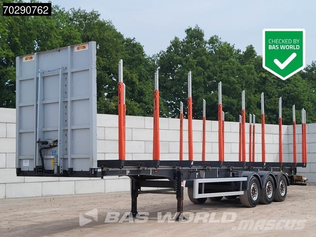 A&D LPRS24 3 axles Semi-trailer til tømmer