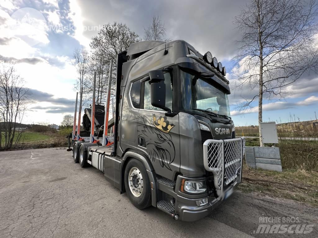 Scania R 730 Tømmertransport