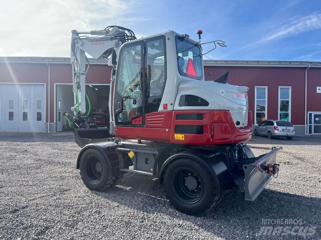 Takeuchi TB 395 W Gravemaskiner på hjul
