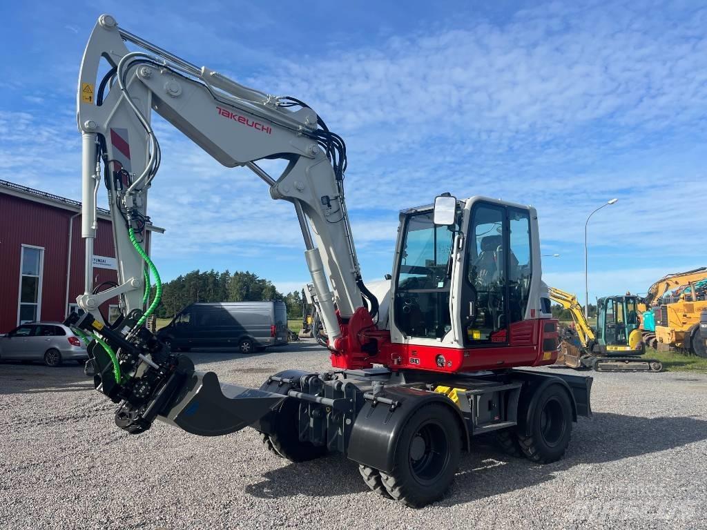 Takeuchi TB 395 W Gravemaskiner på hjul