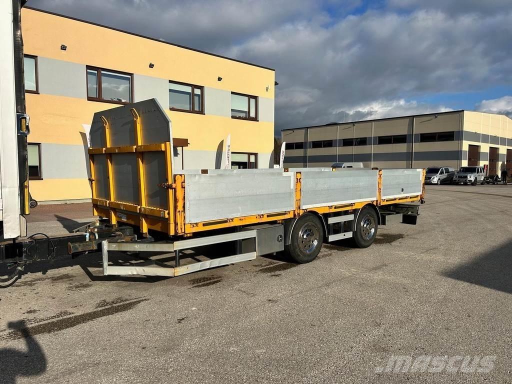 Krone Konar NOR 18 Anhænger med lad/Flatbed
