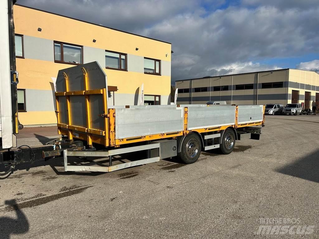 Krone Konar NOR 18 Anhænger med lad/Flatbed