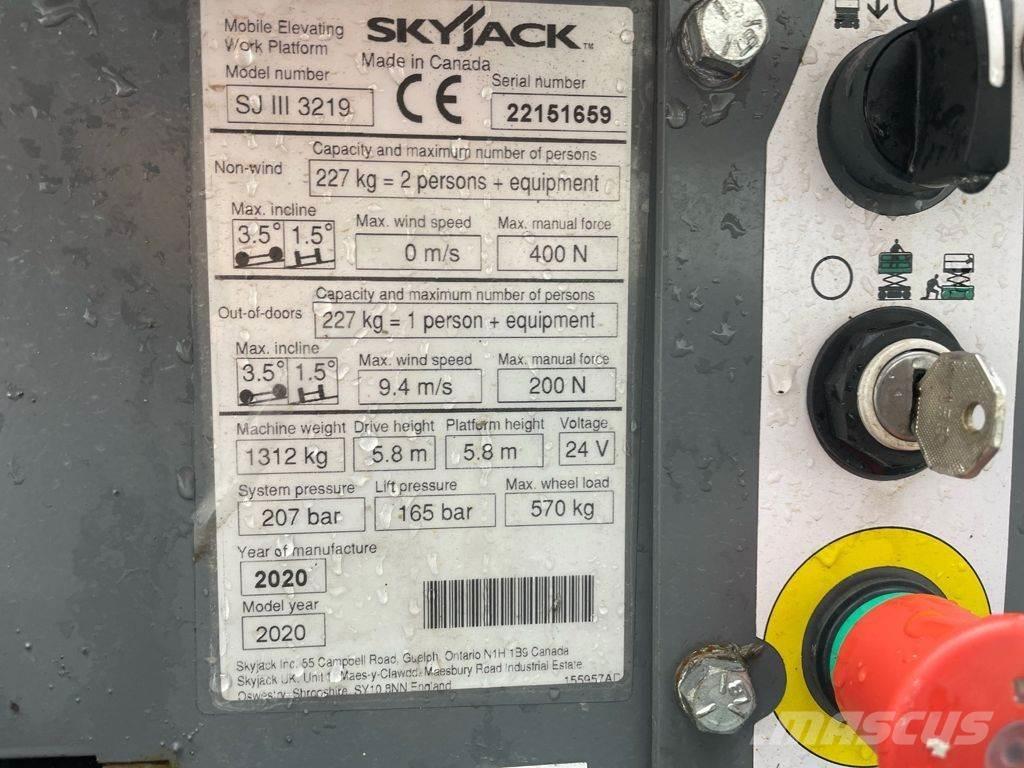 SkyJack SJ3219 Saxlifte