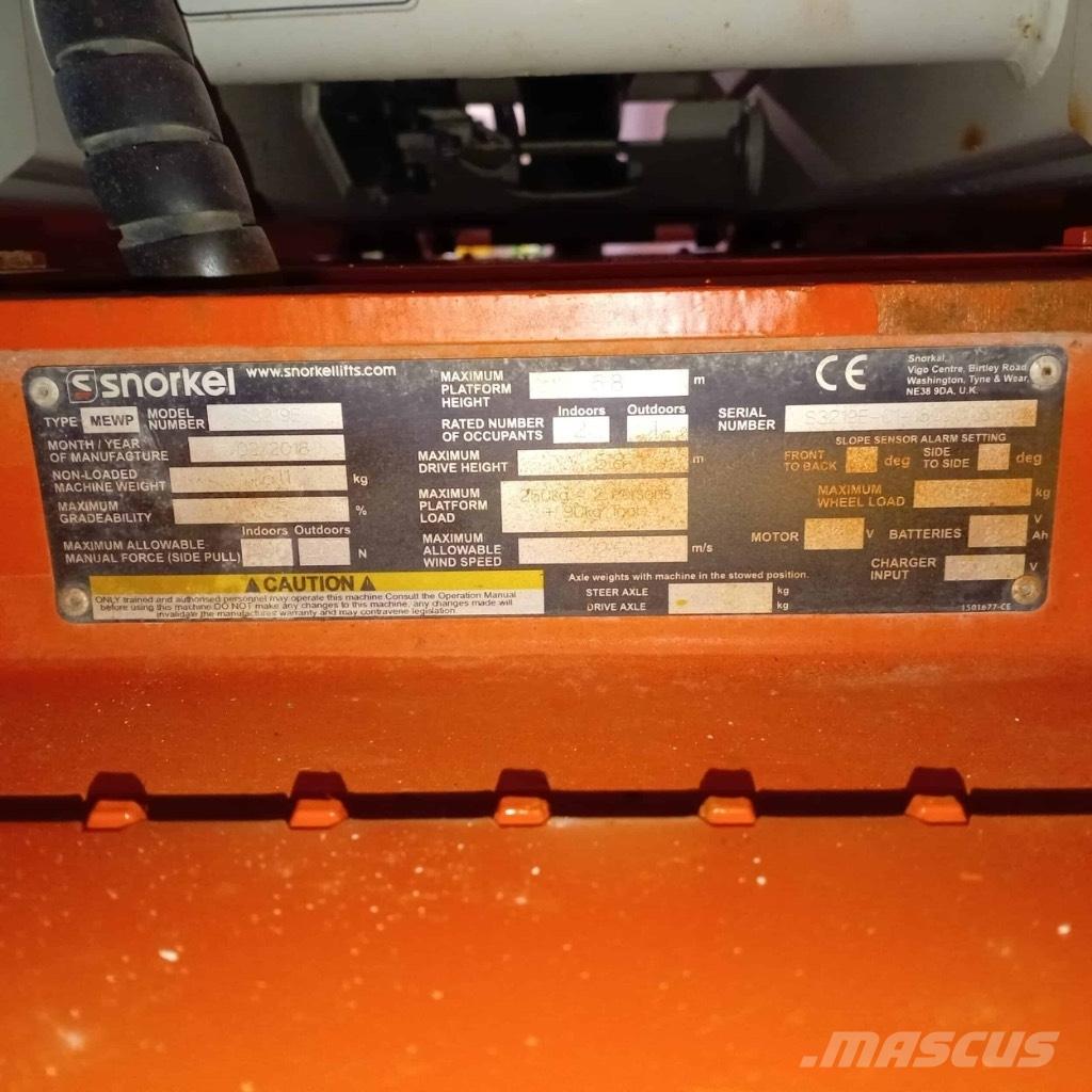 Snorkel S 3219 E Saxlifte