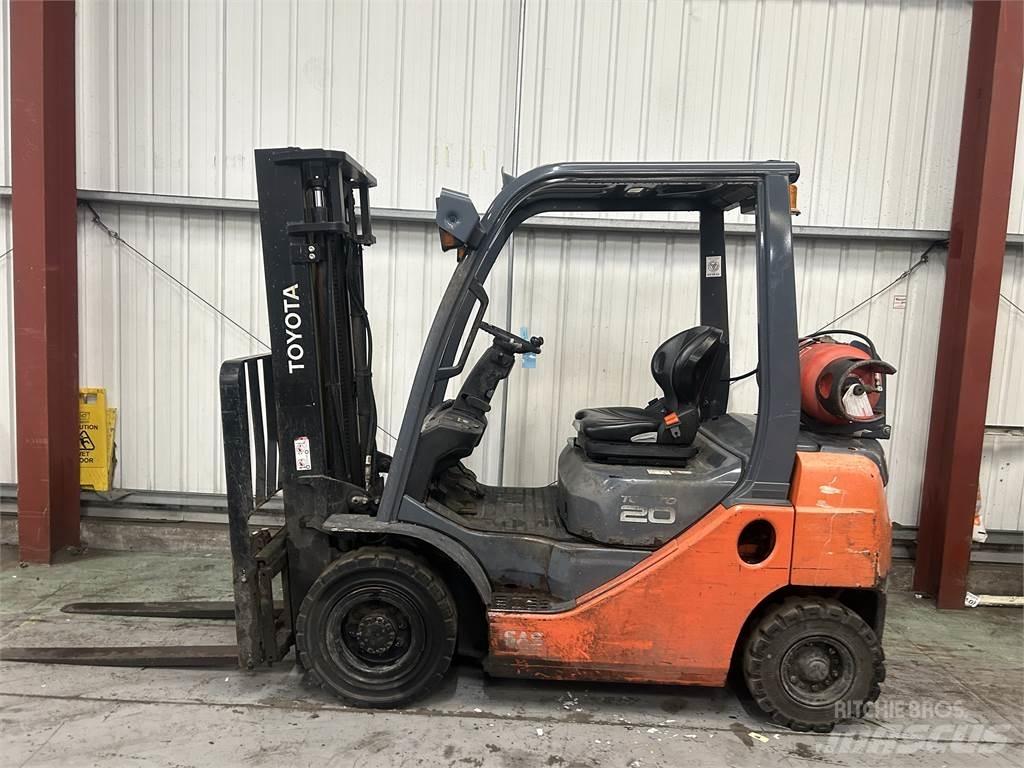 Toyota 02-8FGF20 LPG gaffeltrucks
